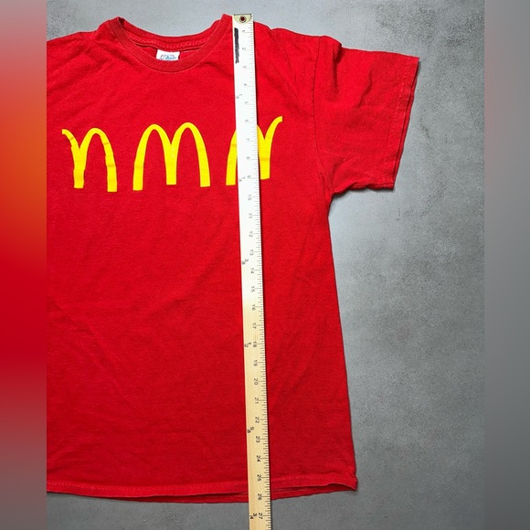Vintage McDonalds Red T-shirt - M - Picture 5 of 8